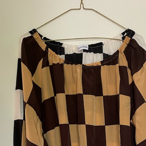 Local Woman Chess Dress - Picture 3 of 5